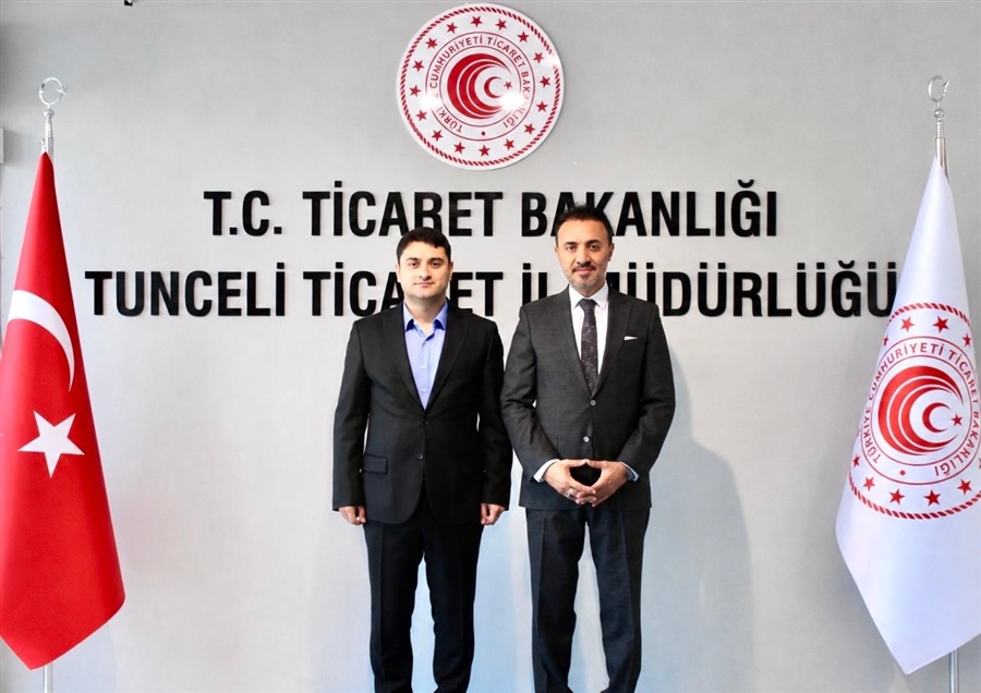 VALİ YARDIMCISI YENİDÜNYA'DAN TİCARET İL MÜDÜRLÜĞÜNE VEDA ZİYARETİ