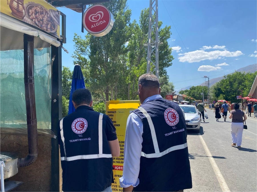 TİCARET BAKANLIĞI'NDAN TUNCELİ'DE TURİSTİK BÖLGELERDE YOĞUN DENETİM!