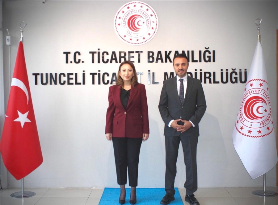 VALİ YARDIMCISI PINAR AYAZ'DAN TİCARET İL MÜDÜRLÜĞÜNE ZİYARET