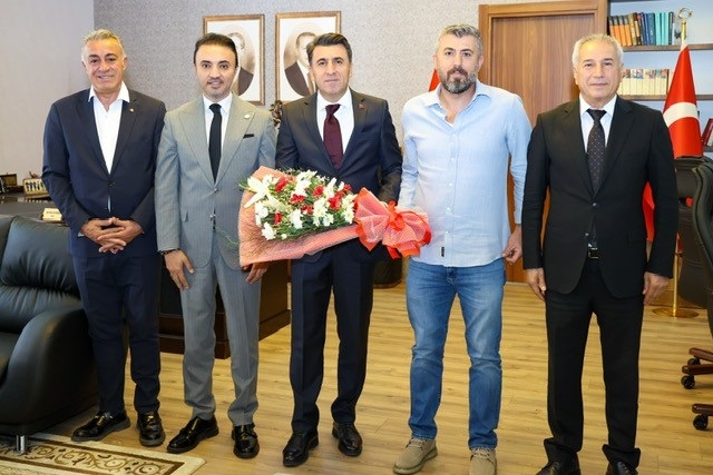 TUNCELİ'DE 39. AHİLİK HAFTASI KAPSAMINDA VALİ AYGÖL'E ZİYARET