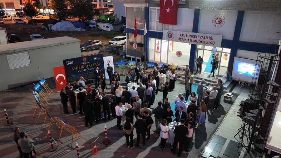 TUNCELİ'DE 39. AHİLİK HAFTASI DOLU DOLU ETKİNLİKLERLE KUTLANDI